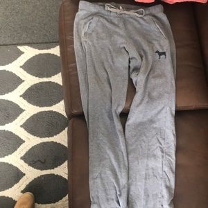 PINK grey boyfriend pant (sweatpants)